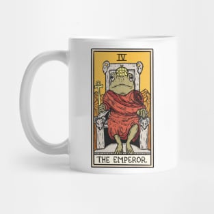 The Emperor Toad Tarot Mug